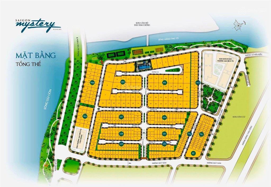 Cần bán gấp nền nhà phố 7x18m2 dự án sài gòn mystery villas  giá mới cập nhật tốt nhất thị trường