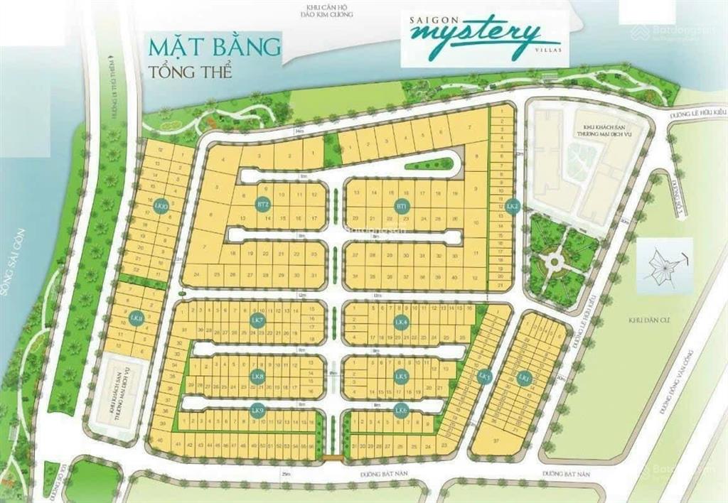 Cần bán căn biệt thự đơn lập 280m2 sài gòn mystery villas  giá mới cập nhật tốt nhất thị trường.