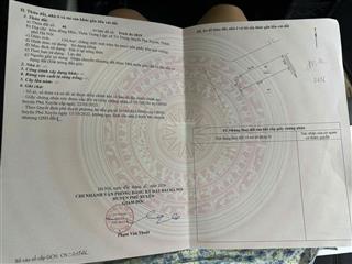 Cần tiền bán đất đấu giá căn góc đồng mèo  chi trung  phú xuyên, giá 52tr/m²