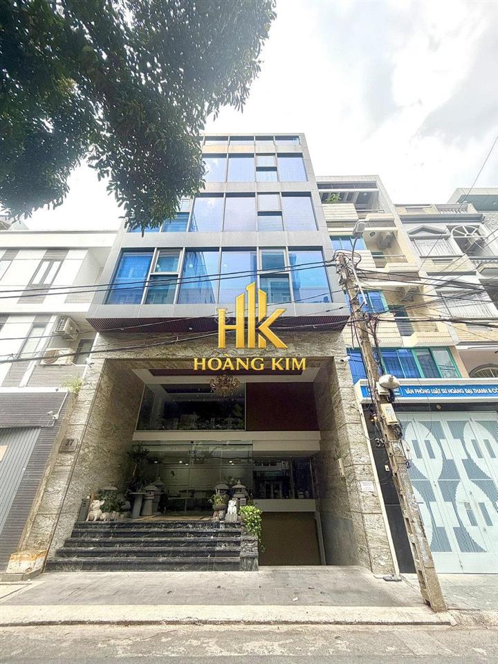 Tòa nhà mới xây cần cho thuê phan bá phiến tân bình 8x23m, hầm trệt 4 lầu