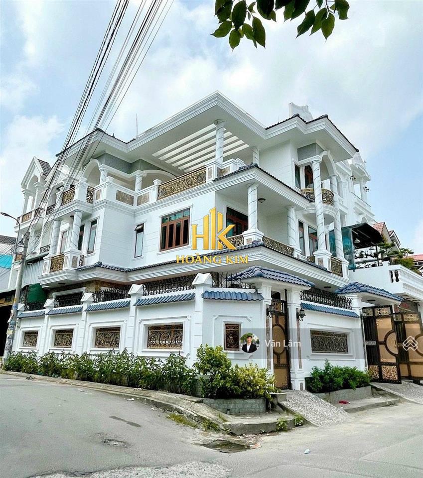 Biệt thự vip khu tân thành, phan chu trinh, tân phú, 12x25m, trệt 2 lầu