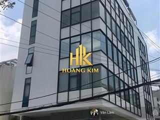 Cho thuê góc 2 mặt tiền cộng hòa p.12 tân bình * hầm 5 tầng, mặt tiền 8m