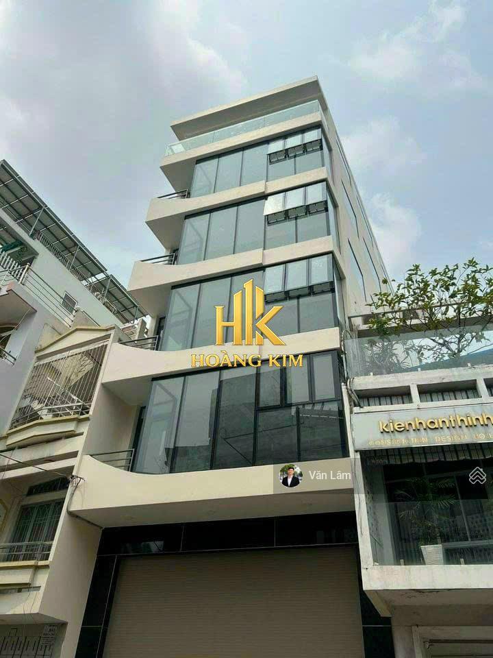 Cho thuê tòa nhà núi thành ngay etown tân bình * ngang 7m, hầm trệt 4 lầu