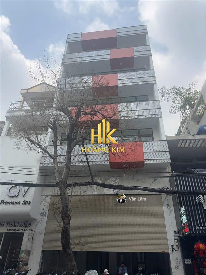 Cho thuê tòa nhà mới đẹp trương công định tân bình * 8x18m, hầm trệt 5 lầu