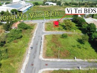 Bán gấp lô đất mặt tiền võ văn bích xã bình mỹ  củ chi, 99m2, sát vành đai 3