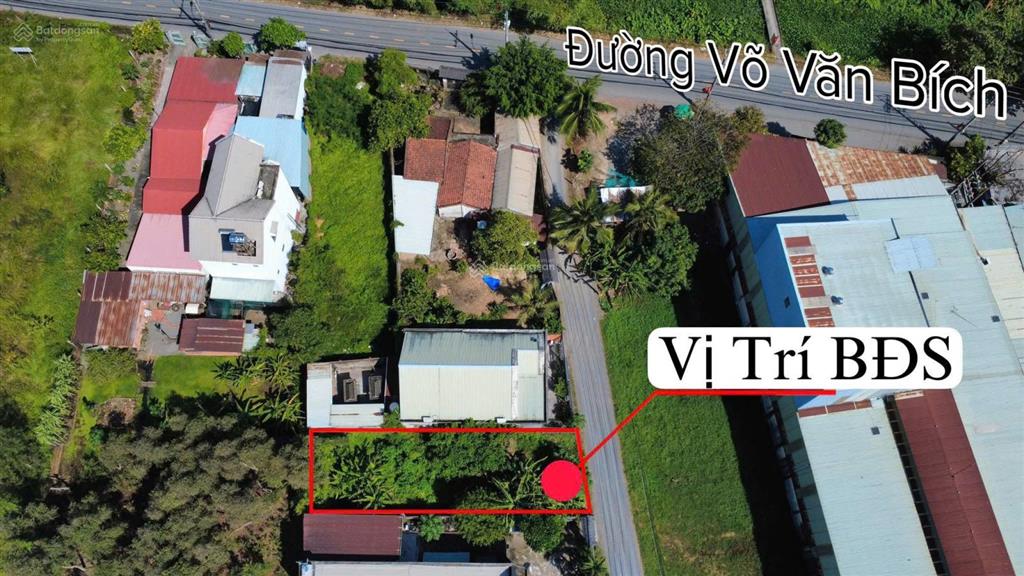 Lô đất 1 sẹc ngắn đường võ văn bích xã bình mỹ  củ chi