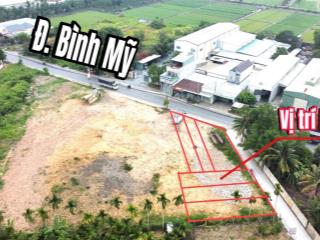 Đất nền cách đường bình mỹ vào 20m, xã bình mỹ  củ chi, xây dựng hoàn công, 136m2, giá f0