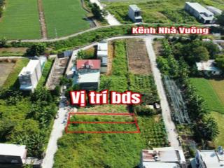 2 lô liền kề đường huỳnh thị quyến thông ra kênh nhà vuông xã bình mỹ củ chi,132m2/lô.