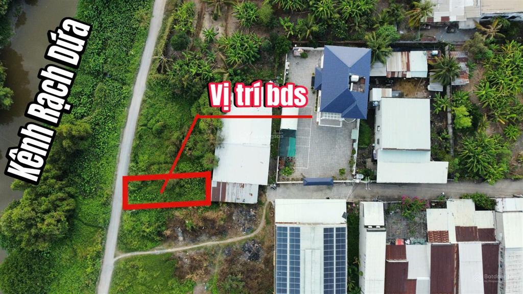 Chủ gửi lô đất nền mặt tiền kênh rạch dứa xã bình mỹ  củ chi, 86m2 có 81m2 thổ cư