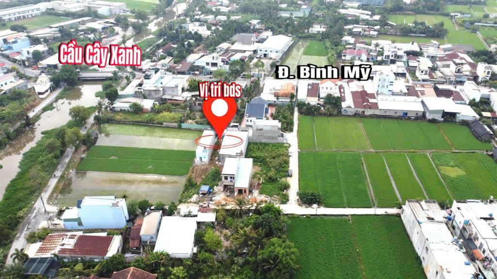 Chủ gửi đất nền lọt khe, vị trí đẹp, cách đường bình mỹ vào 50m, xã bình mỹ củ chi