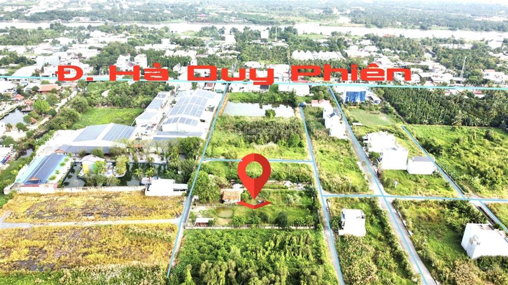 Đất 1 sẹc ngắn hà duy phiên 2 mặt tiền xã bình mỹ  củ chi, 939m2/870m2 thổ vị trí đẹp, giá tốt