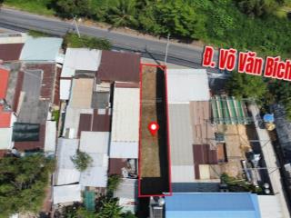 Mặt tiền đường võ văn bích  bình mỹ, củ chi 158,5m2 giá ngợp, đầu tư tốt