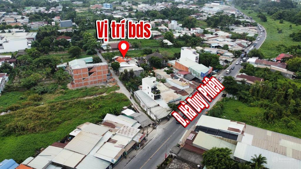 Lô đất mặt tiền đường nhựa hẽm 432 xã bình mỹ, củ chi 718 m2 có 300m2 thổ cư