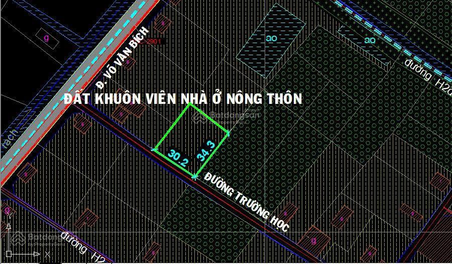 Lô đất đẹp 1 sẹc ngắn đường võ văn bích xã bình mỹ, củ chi, 1050 m2 vuông vức giá tốt