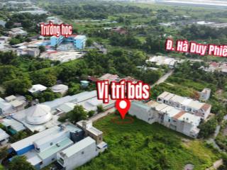 Lô đất 1 sẹc ngắn đường hà duy phiên xã bình mỹ hạ bán gấp giá chỉ 2,2 tỷ bớt lộc