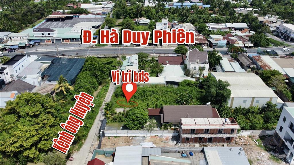 Đất view kênh ông huyện xã bình mỹ, củ chi, 496m2 thổ cư 447m2
