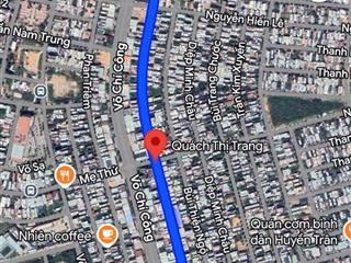 Bán đất đẹp quách thị trang  hòa xuân, cẩm lệ, tây nam lô đẹp đường 7.5m