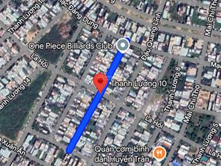 Lô đông nam rẻ nhất thanh lương 10, hòa xuân, dt 100m2 đường 7.5m lô sạch gần góc