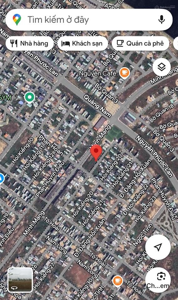 Bán đất 150m (7,5x20) ngay sau shophouse minh mạng, nam hòa xuân b2.8 đông nam gần khu căn hộ