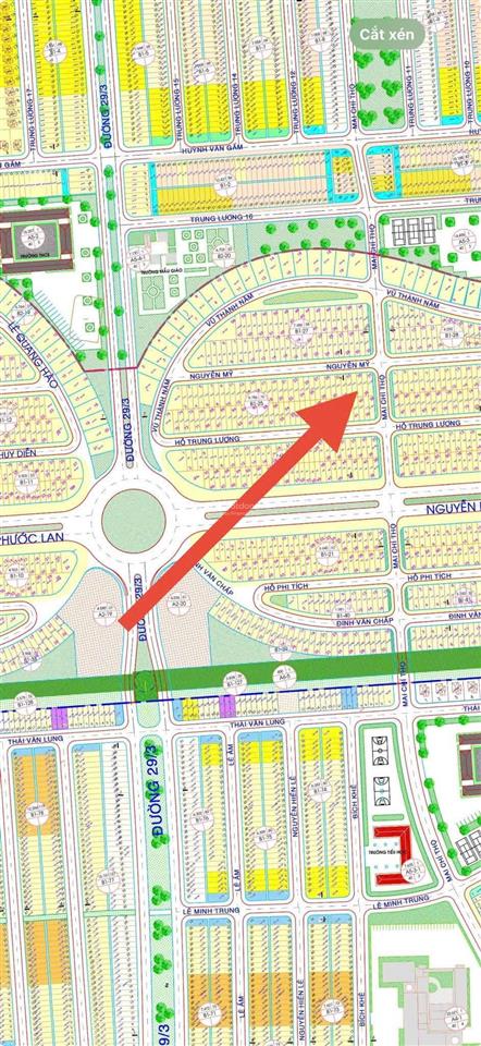 Bán nhanh lô nguyễn mỹ đảo 2 hòa xuân, 112,5m2 hướng đông bắc, sát góc mai chí thọ lô sạch đẹp
