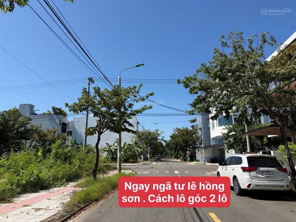 6,1 tỷ bán đất đảo vip trung lương 10, hòa xuân đường 7.5m tây bắc sạch đẹp