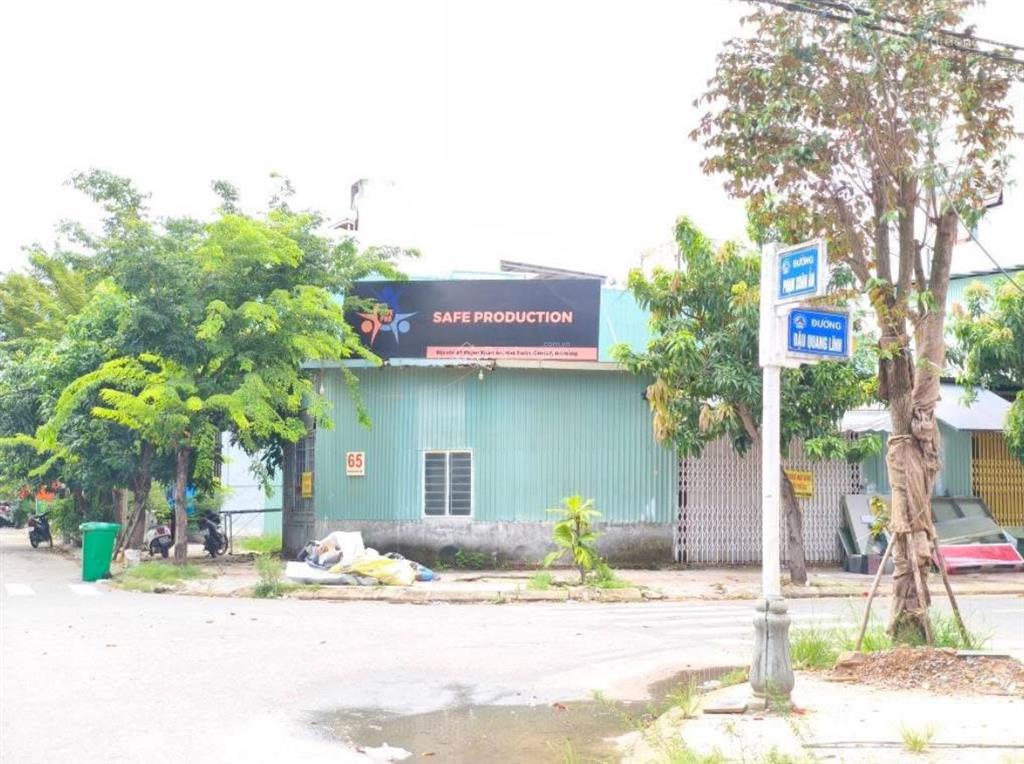 5ty350 bán lô đất đường phạm xuân ẩn, hòa xuân, b1 17 đường thông rộng rãi gần góc ngã tư
