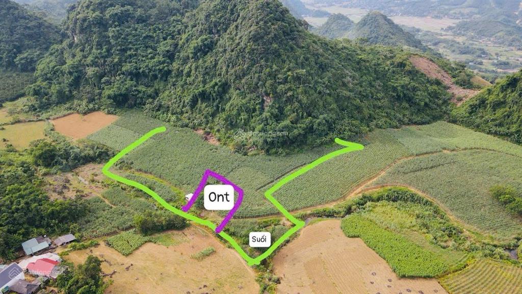 Bán lô đất view cực đẹp bám suối, view cánh đồng tại kim bôi, hòa bình