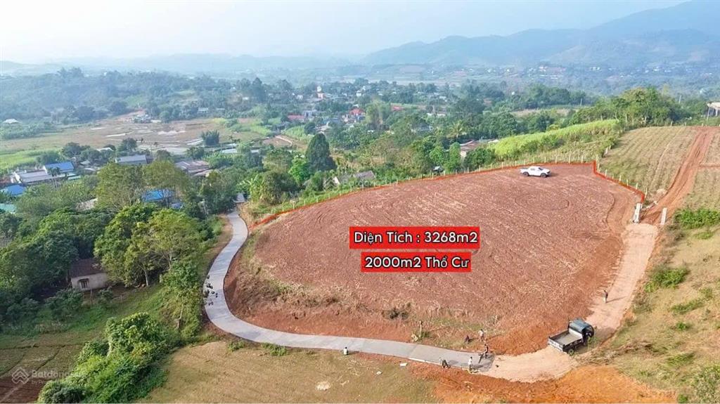 Bán lô đất nhiều thổ cư  view đồi đẹp  hợp phong  cao phong  hòa bình