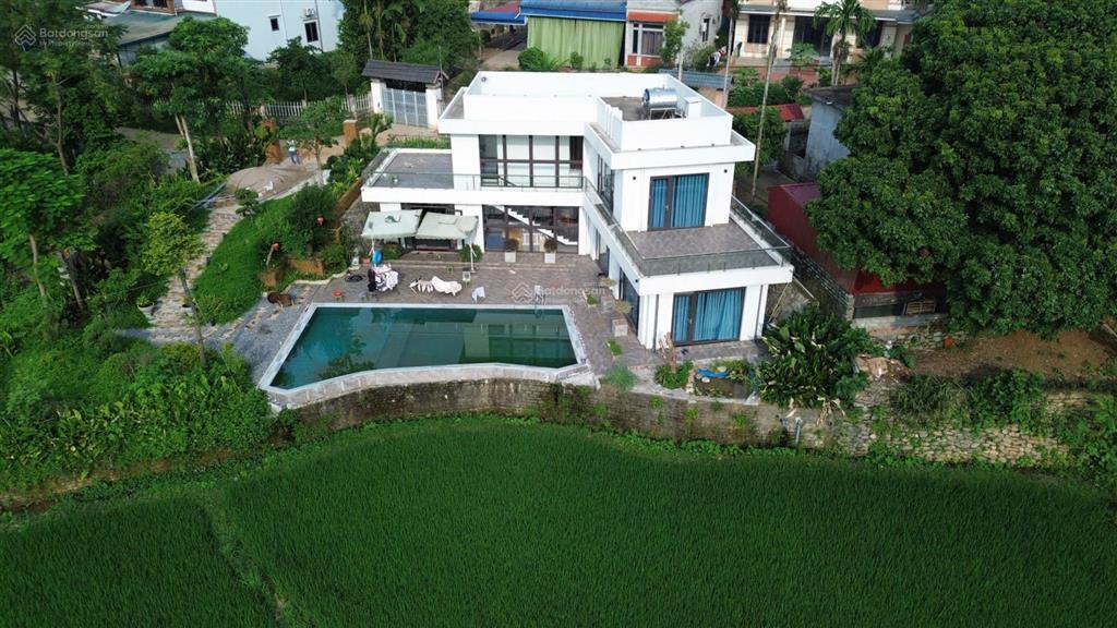 Bán villa nghỉ dưỡng view cánh đồng  tân vinh, lương sơn, hòa bình