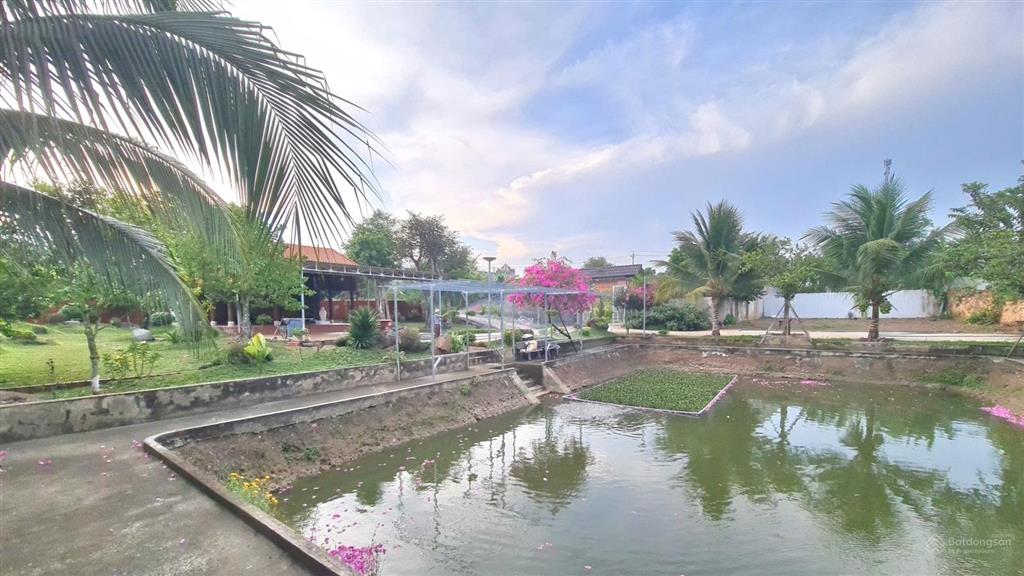 Chủ cần tiền bán rẻ khu view nhà vườn nghỉ dưỡng 2155m2. mặt tiền đường tl764, sông ray, đồng nai