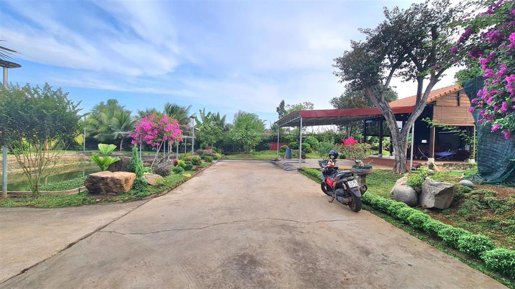 Chủ cần tiền bán rẻ khu view nhà vườn nghỉ dưỡng 2155m2. mặt tiền đường tl764, sông ray, đồng nai