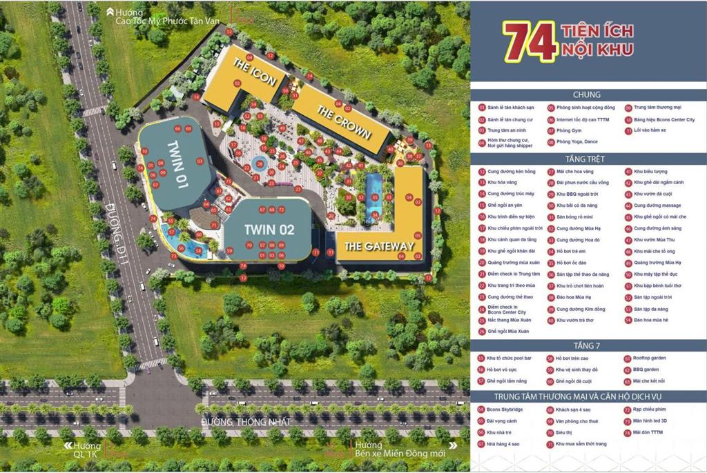 Bán shophouse bcons center city nội khu giá cdt suất nội bộ 5,7 tỷ 69m2 chỉ 220tr kí hợp đồng ngay