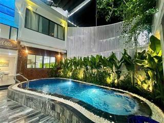 Cho thuê villa hồ bơi 6pn hiện đại đường dương tử giang (nam việt á)