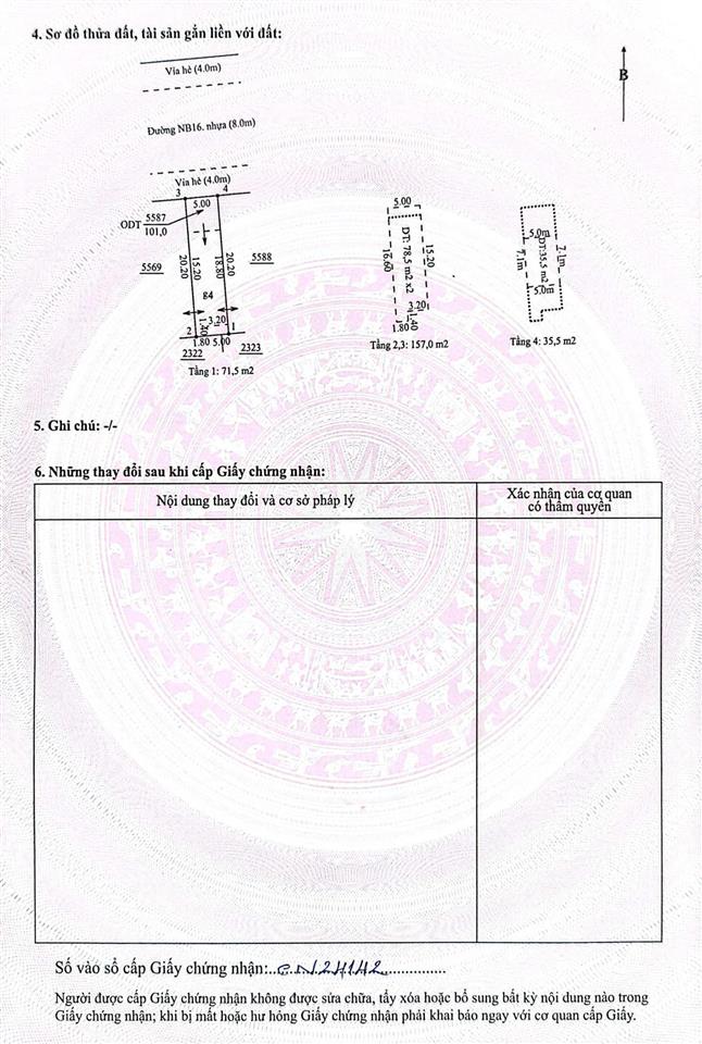 Bán shophouse 4pn, 1wc, 101m2 tại nb16, mỹ phước, bến cát, 4,7 tỷ vnd