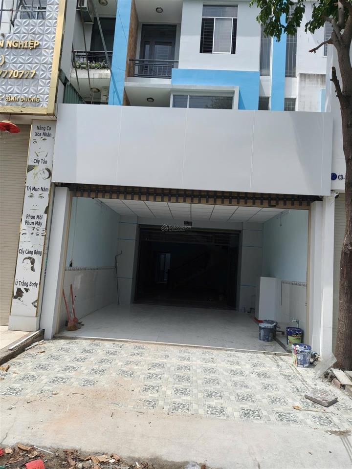 Bán shophouse 4pn, 1wc, 101m2 tại nb16, mỹ phước, bến cát, 4,7 tỷ vnd