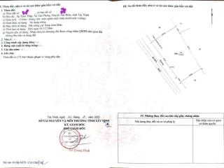 Bán đất ở đường bờ kênh, xã thạnh bình, huyện tân biên, tây ninh, 580 triệu, 1110 m2, view đẹp