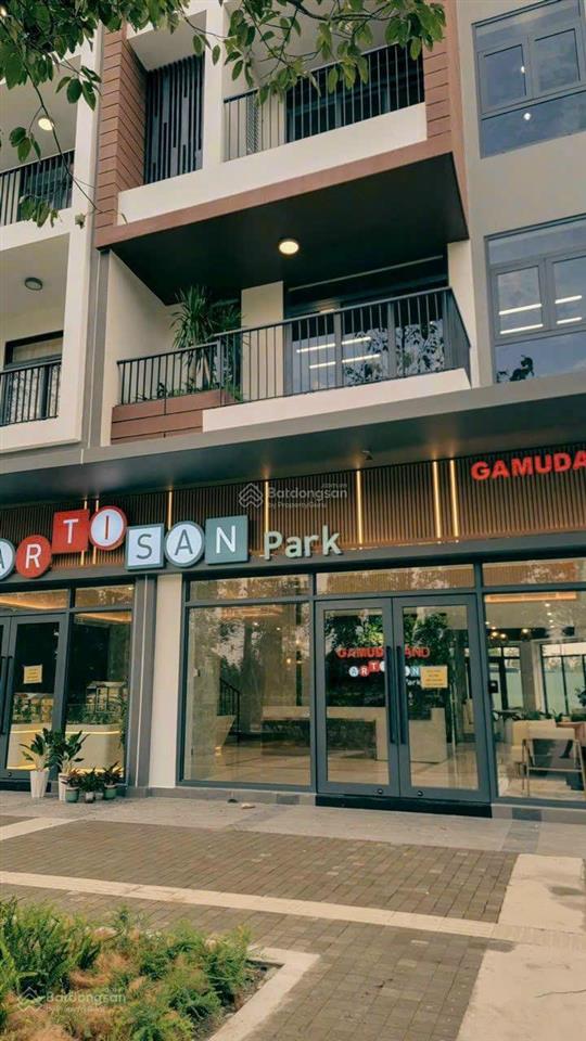 Artisan park căn nhà phố loại to g1c 4 tầng, tổng 348m2 giá chỉ 9.8 tỷ mặt tiền đường võ thị sáu