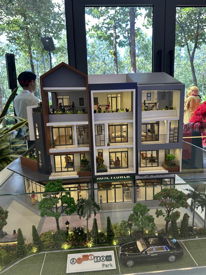 Csbh siêu thanh toán trả giãn 5 năm 0 ls, duy nhất t3/2026! shophouse artisan park bình dương