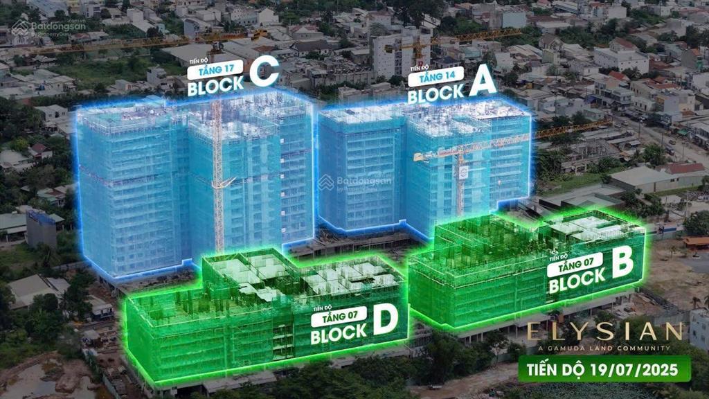Chỉ 15tỷ căn 207m2  penthouse sky villa elysian by gamuda land