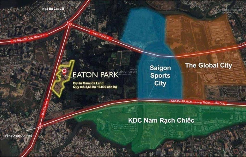 Cắt lỗ 1 tỷ 2pn eaton park | a4.14.09