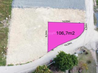 Bán đất tại hương lộ 39, 800 triệu, 106.7m2, pháp lý đầy đủ, ngang 6m, ngõ rộng 5m