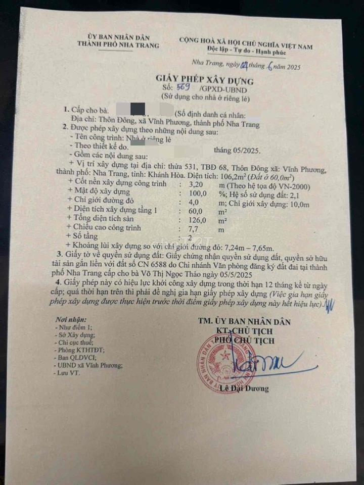 VPU90 Bán nhà 2 tầng hẻm oto thôn Đông Vĩnh Phương