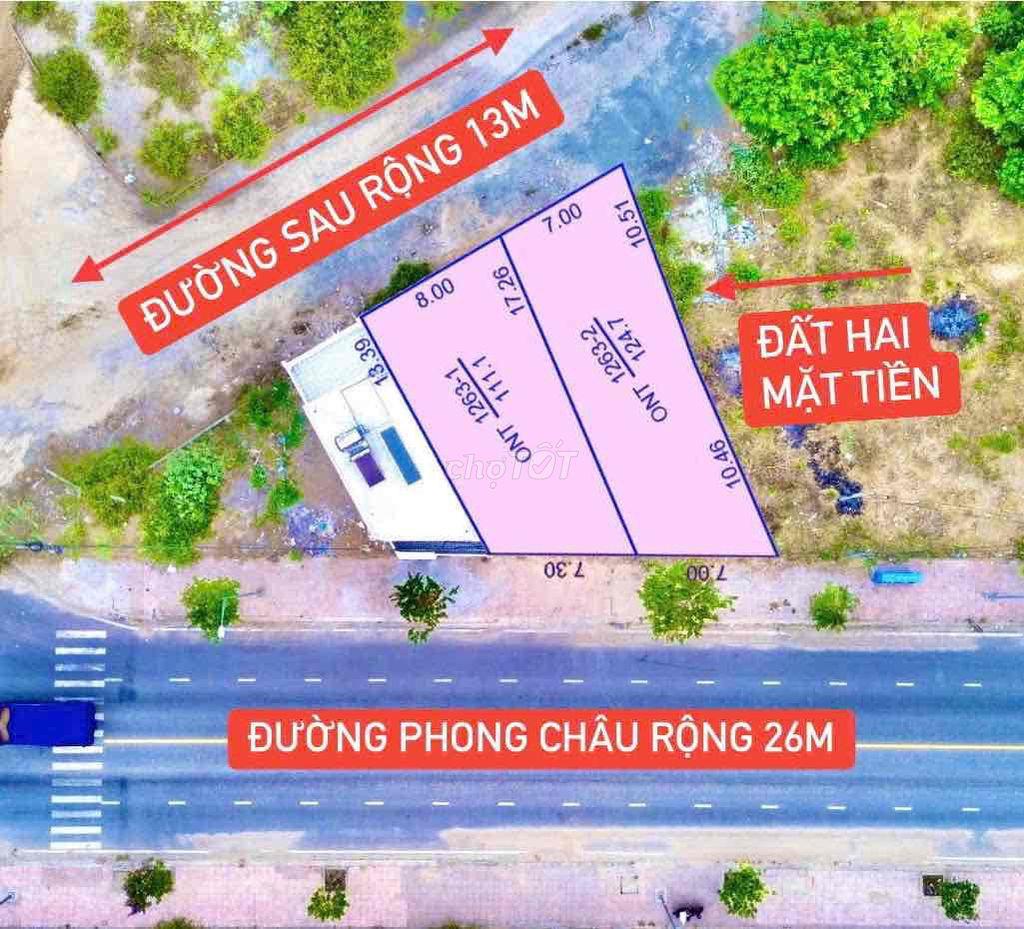 Pd85 Bán đất mặt tiền đường Phong Châu (Tỉnh Lộ 3) - Phước Đồng cũ