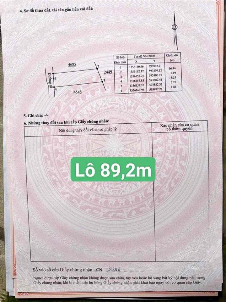 DA163 Bán đất đường oto thôn Phú Ân Nam xã Diên An