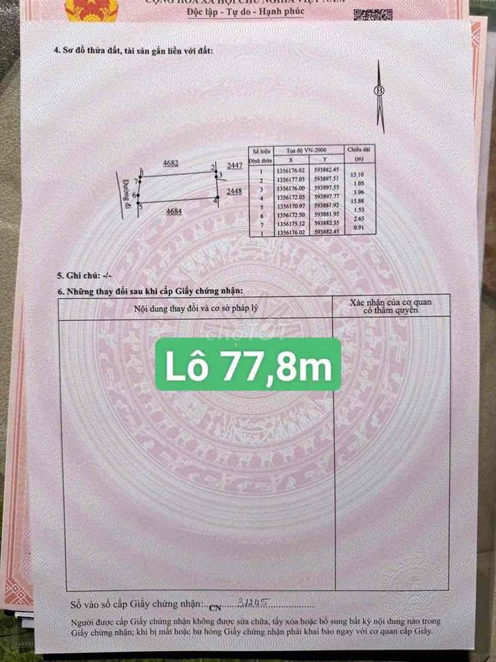 DA163 Bán đất đường oto thôn Phú Ân Nam xã Diên An