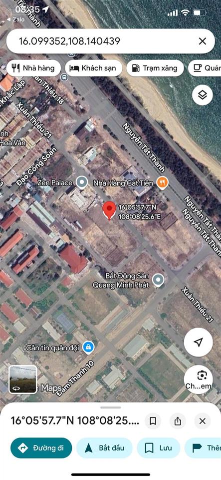 Bán lô đất biệt thự đường xuân thiều 21  phường hoà hiệp nam, quận liên chiểu, tp đà nẵng
