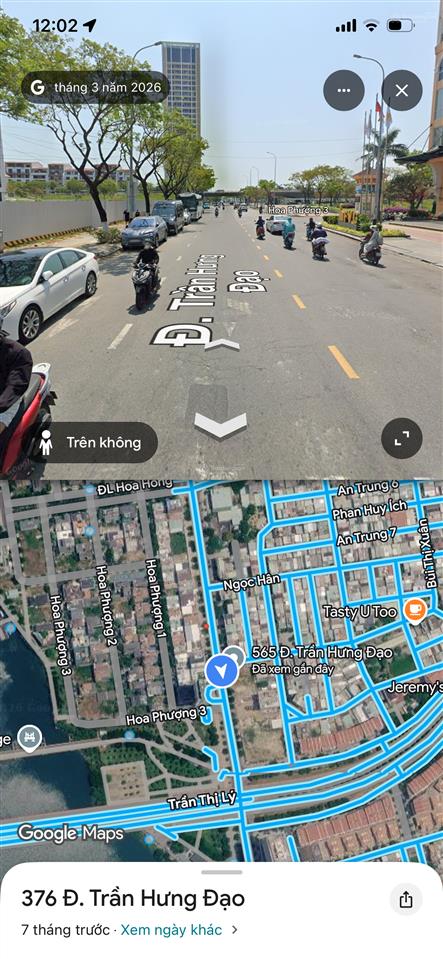 Lô đất 140m2 đường trần hưng đạo  phường an hải, đà nẵng  ngay euro village 1