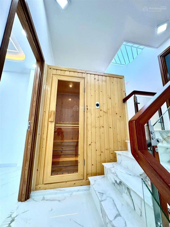 Nhà mới 5 tầng full nội thất hương lộ 2 hẻm xe hơi 8m, gần ngã tư bốn xã,dt  60m2, giá tốt 7,8 tỷ