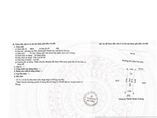 Đất mặt tiền dự án kdc lê phong an phú đường đt 743, p. an phú, thuận an, bình dương