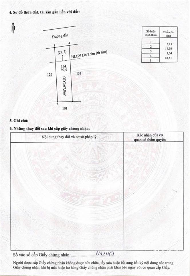 💥 CHỦ CẦN TIỀN RA GẤP LÔ ĐẤT ĐẸP CẠNH VINCOM – GIÁ CHỈ 890 TRIỆU 💥